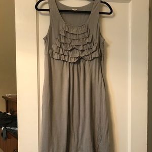 Grey j crew dress with pockets!